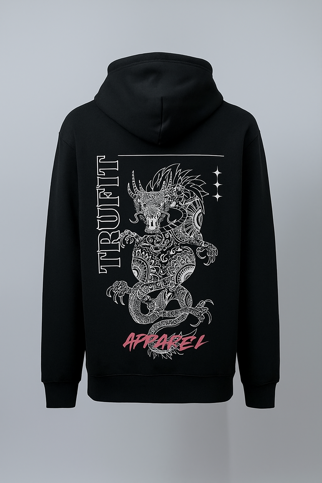 TRUFIT Dragon Apparel Hoodie – Bold Streetwear Statement